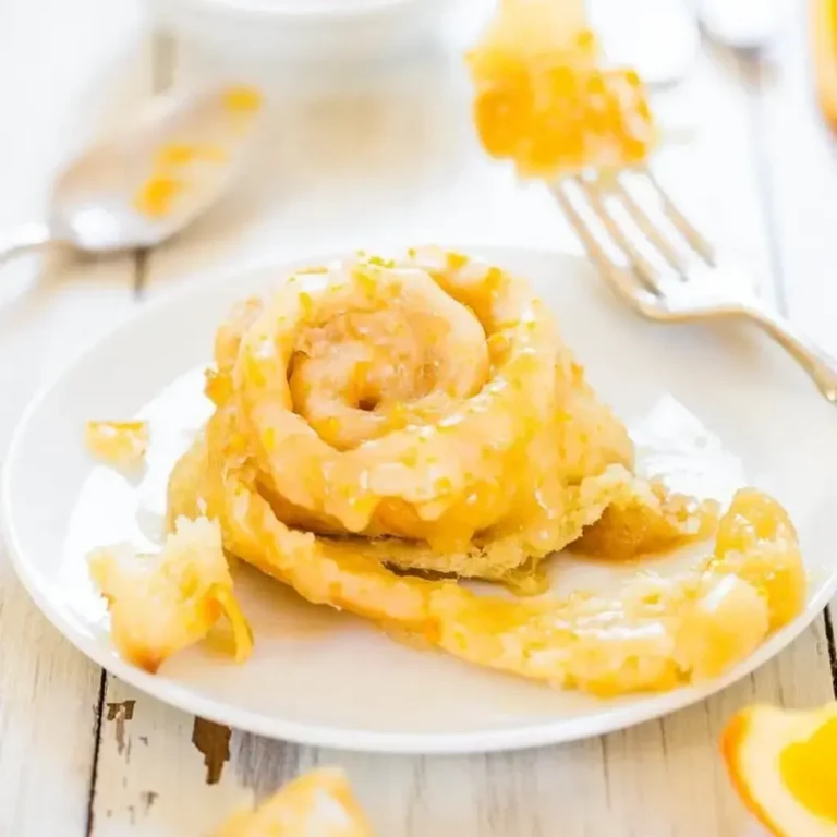 The Best Glazed Orange Sweet Rolls