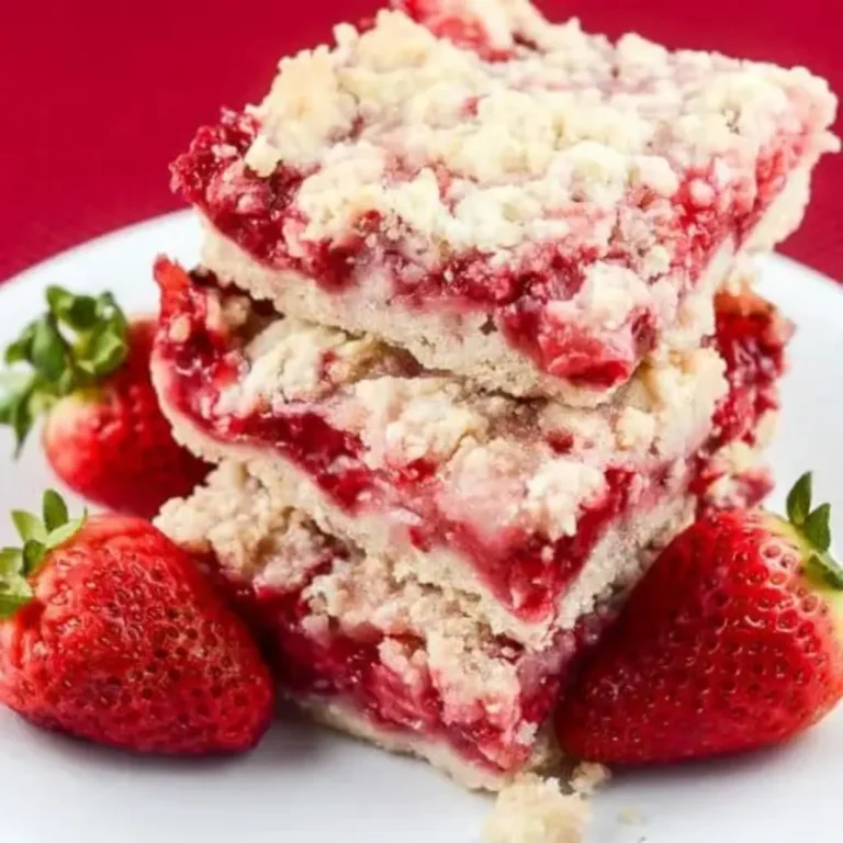 The Very Best Strawberry Crumb Bars Ever!!