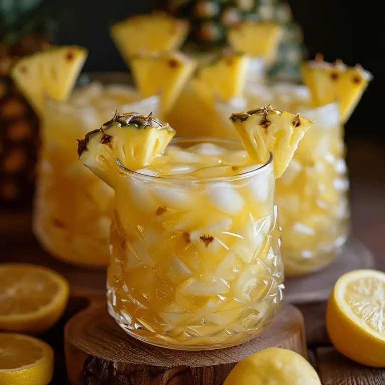 Pineapple Lemonade Punch