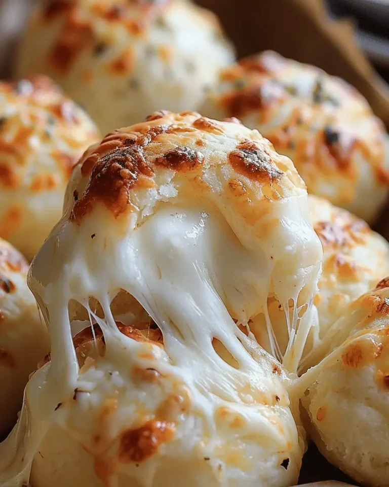 Gooey Mozzarella Biscuit Bombs