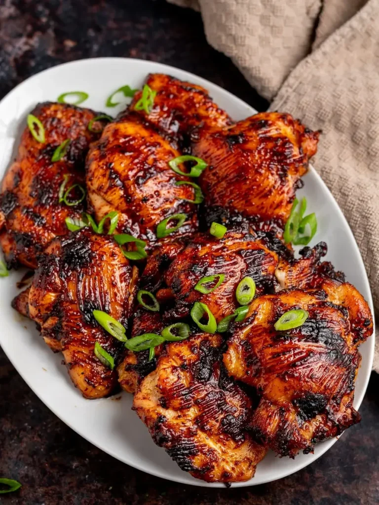 Roasted Miso Chicken Thighs – easy weeknight dinner!