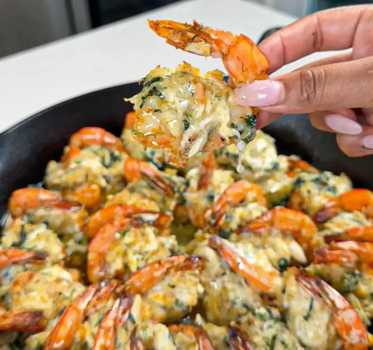 Quick & Romantic Baked Stuffed Shrimp for Valentine’s Day