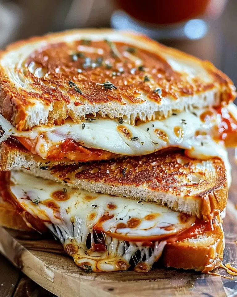 Pizza Grilled Cheese Sandwich