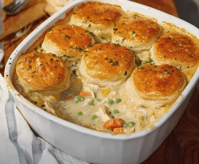 Easy Homemade Chicken Pot Pie Casserole Recipe