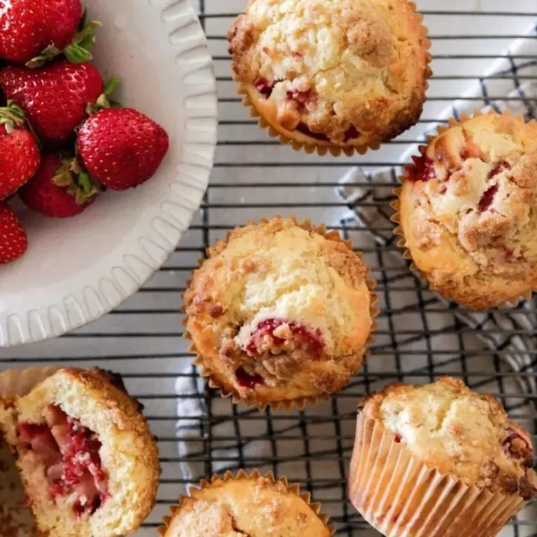 The Best Strawberry Muffins Recipe – Boxwood Ave