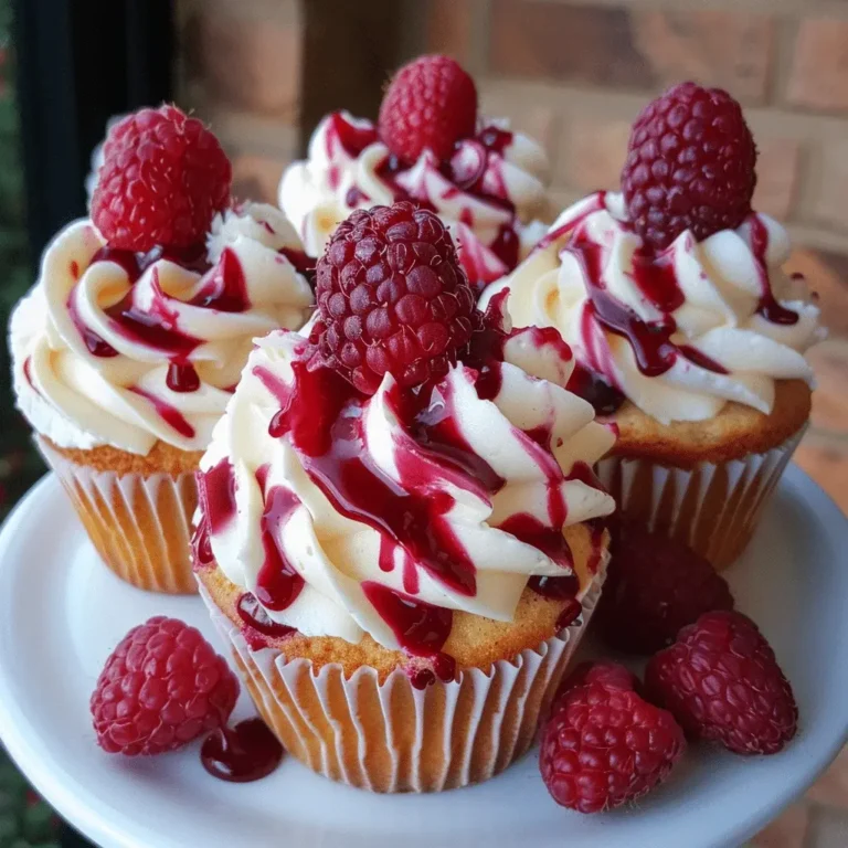 Heavenly Raspberry Cheesecake Cupcakes