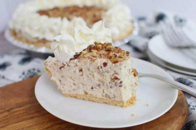 No-Bake Creamy Pecan Pie Dessert