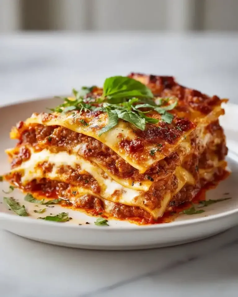 Easy Homemade Lasagna from Scratch