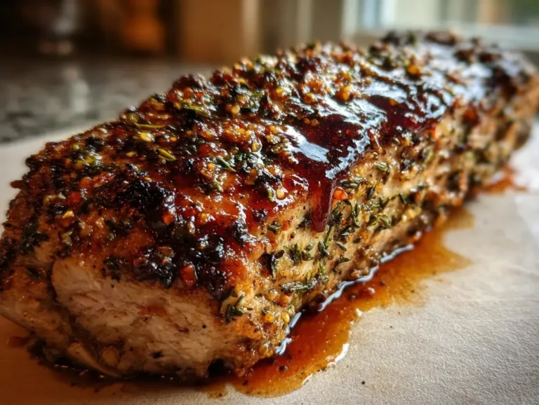 Delicious Herb Crusted Pork Loin: 1 Amazing Recipe