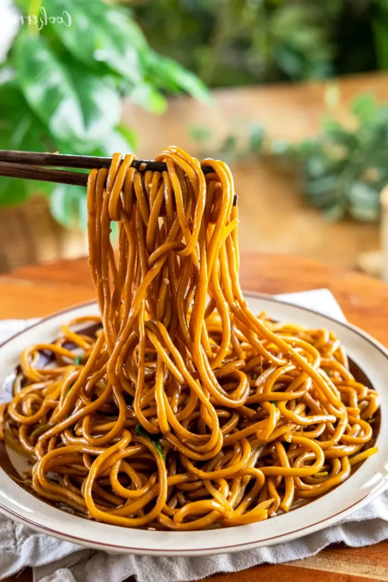 10-Minute Pan Fried Noodles
