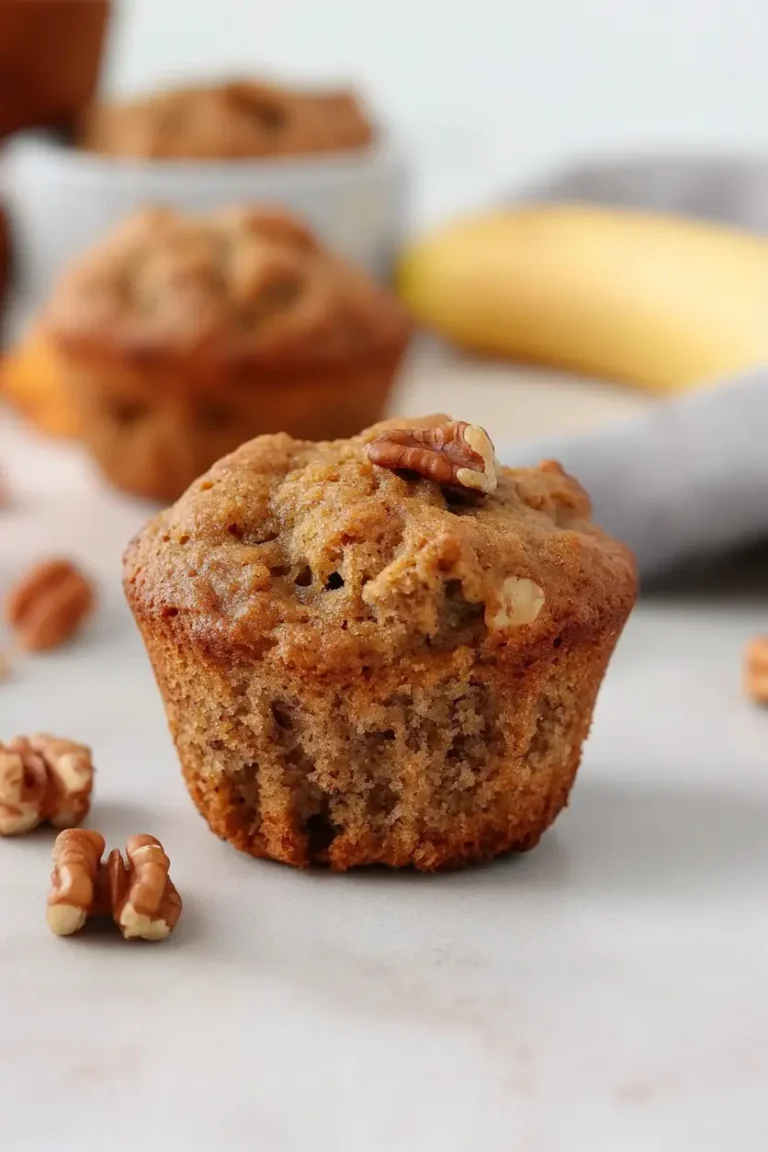 Best Greek Yogurt Banana Muffins