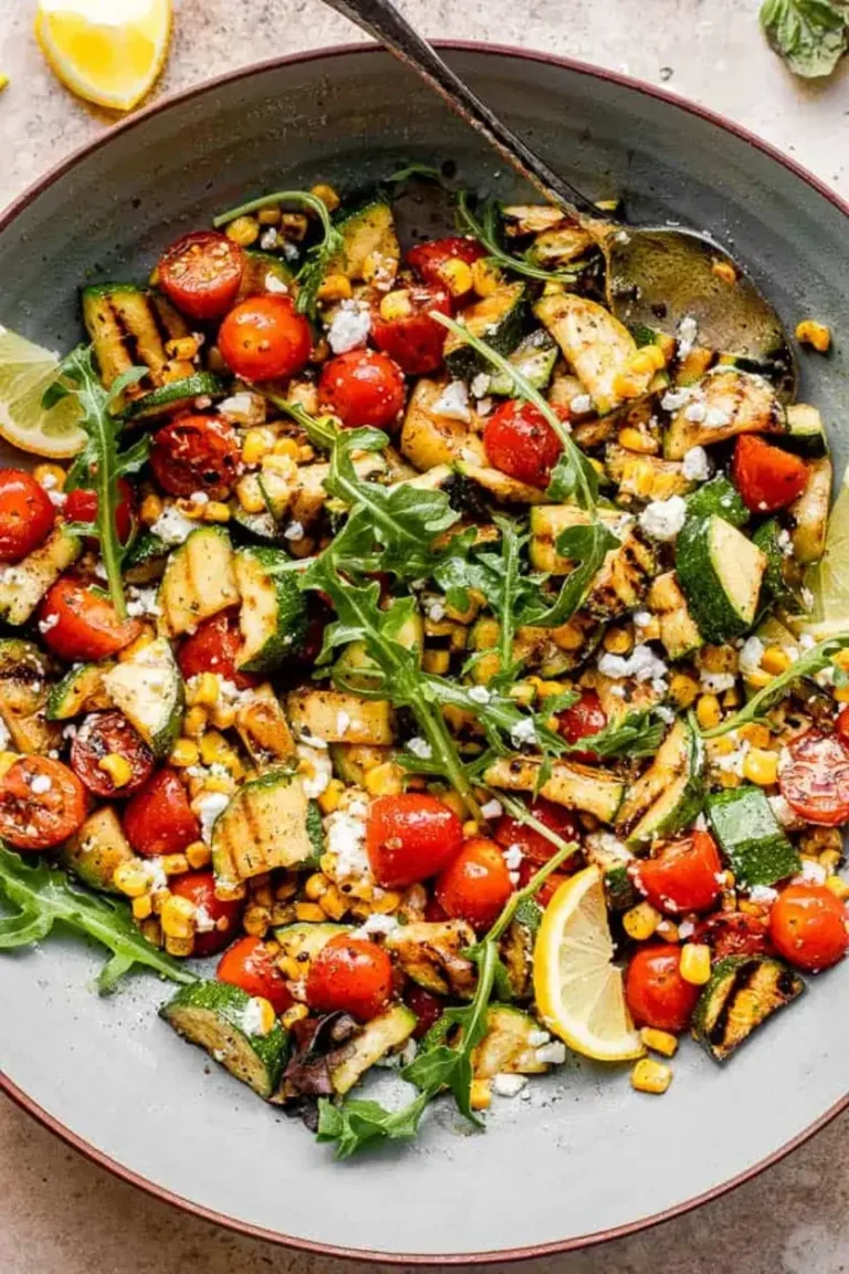 Grilled Zucchini Salad