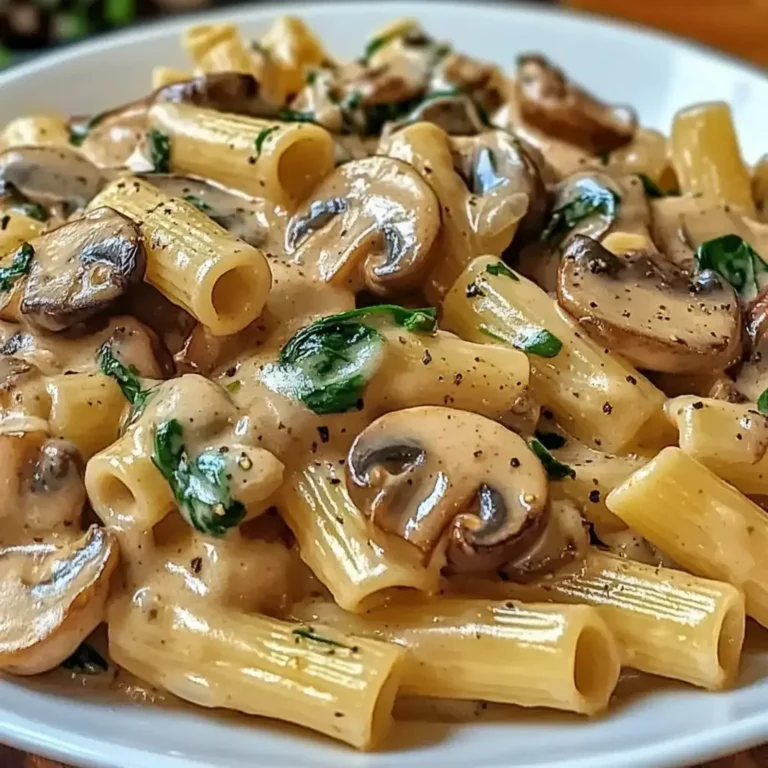 Cozy Tuscan Mushroom Pasta