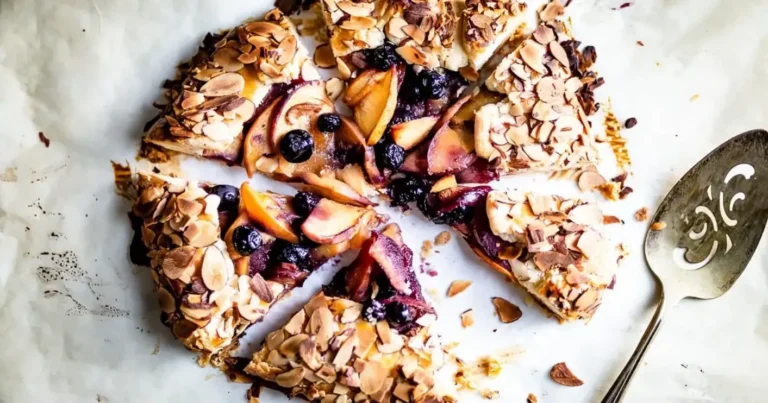 Peach Blueberry Galette