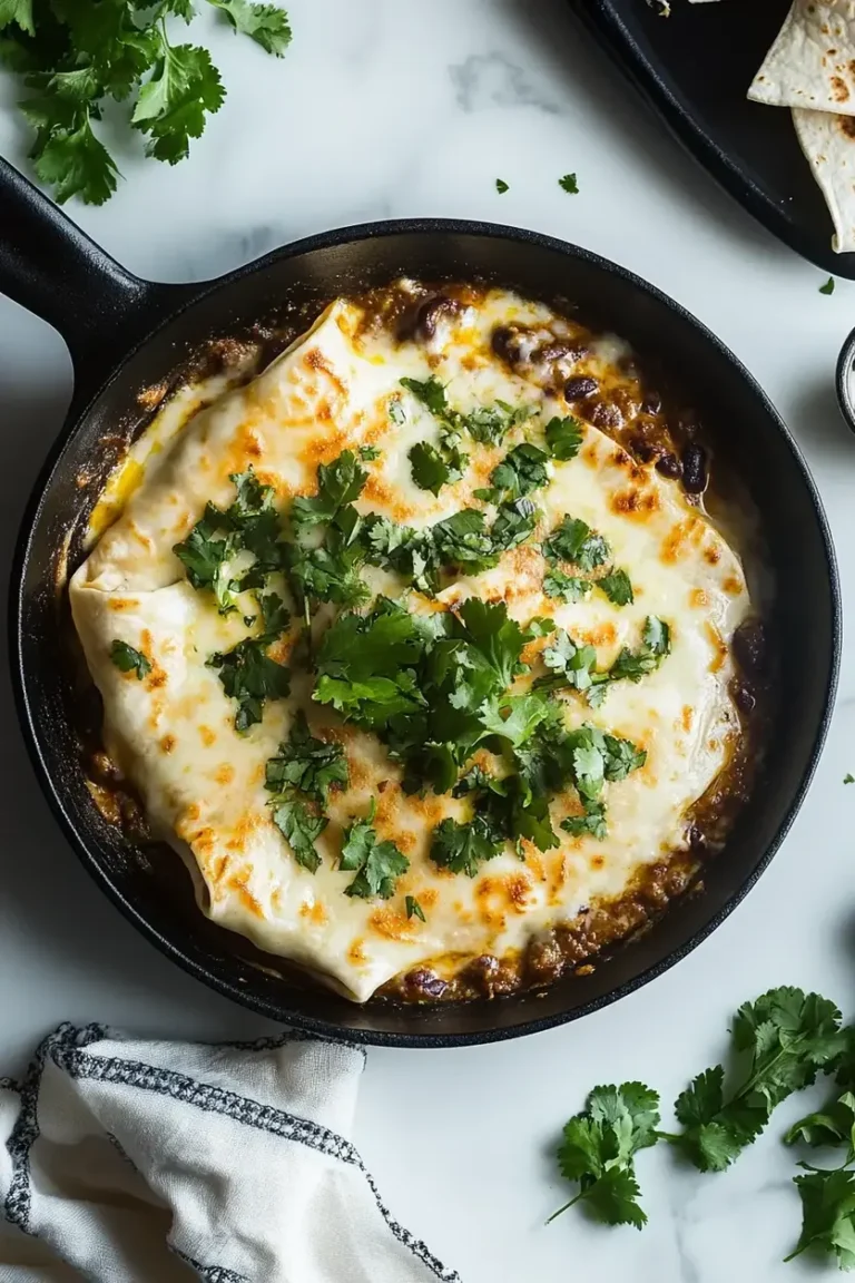 Smothered Green Chili Burritos