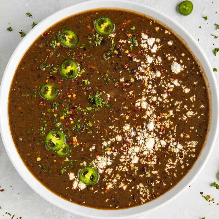 Spicy Black Bean Soup