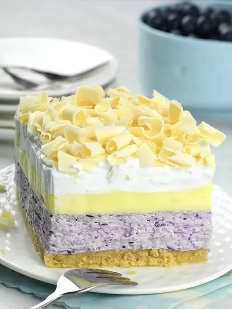 Lemon Blueberry Lasagna