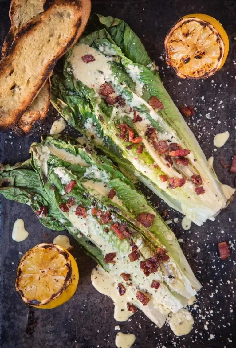 Grilled Caesar Salad