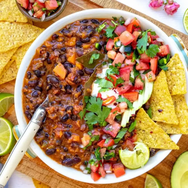 Black Bean Soup (meal-prep-friendly)