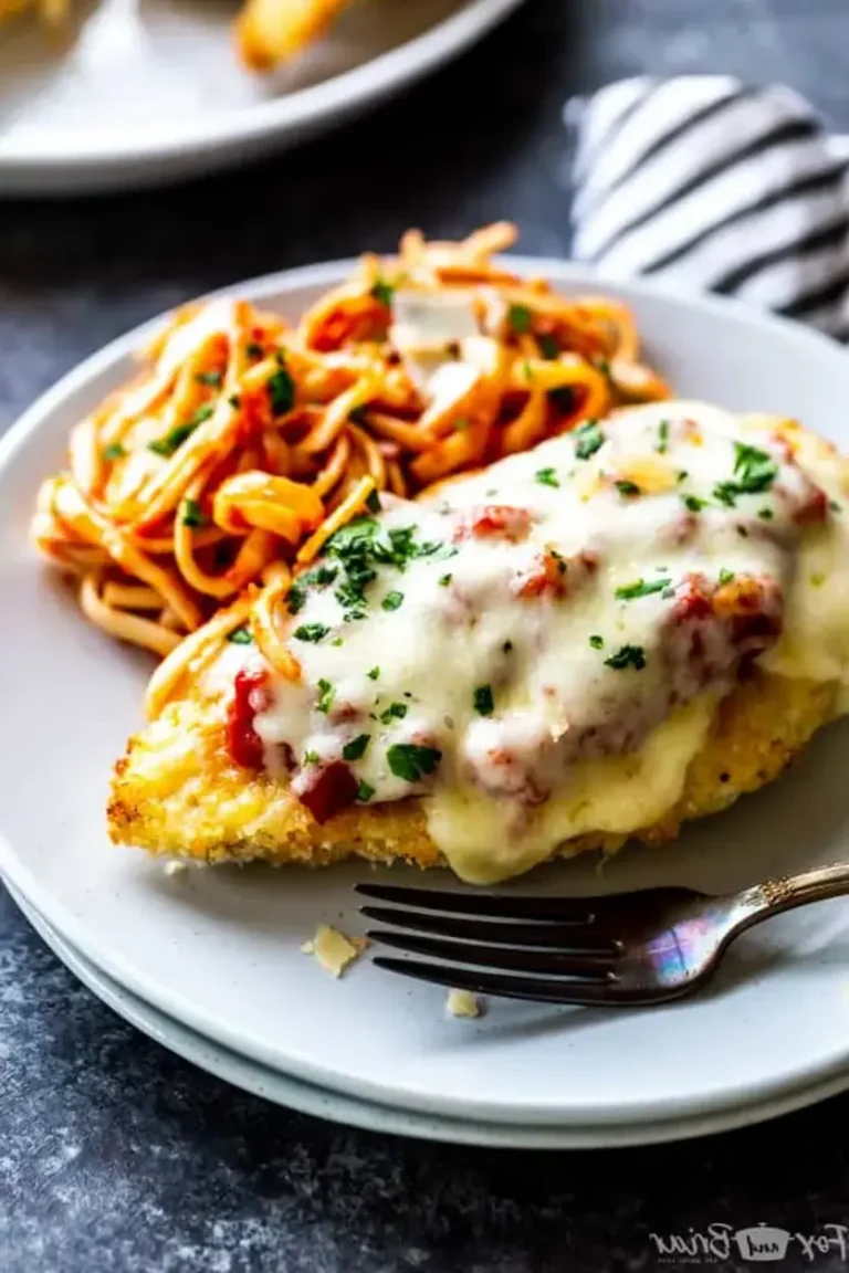 Oven Baked Chicken Parmesan