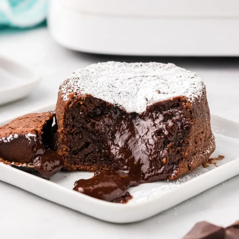Air Fryer Lava Cake