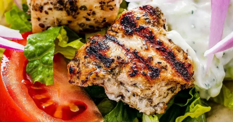 Greek Chicken Souvlaki Recipe