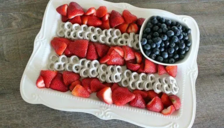 Flag Fruit Tray