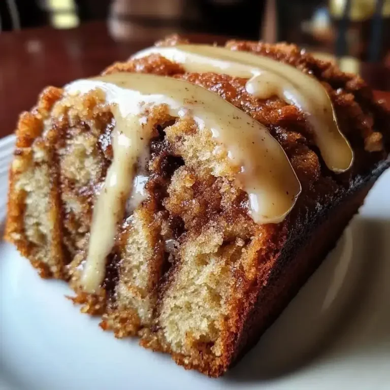 Cinnamon Roll Banana Bread
