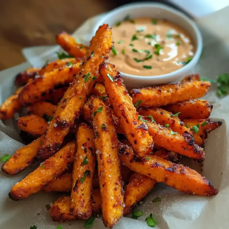 Crispy Oven Baked Sweet Potato Fries