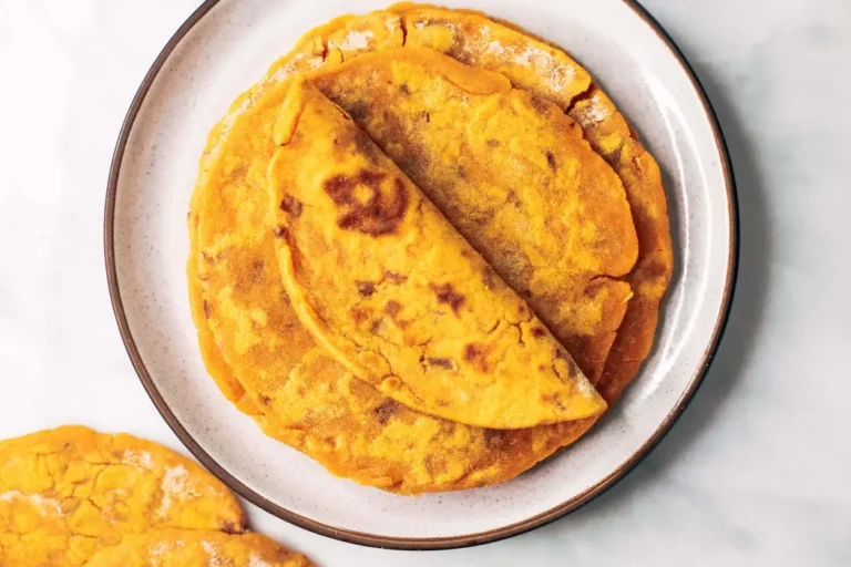 Two Ingredient Sweet Potato Tortillas