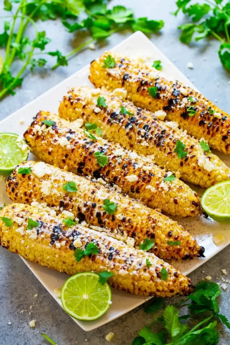 Grilled Mexican Corn (Elote) 🌽🌽
