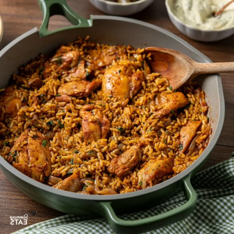 One Pot Shawarma Chicken and Rice