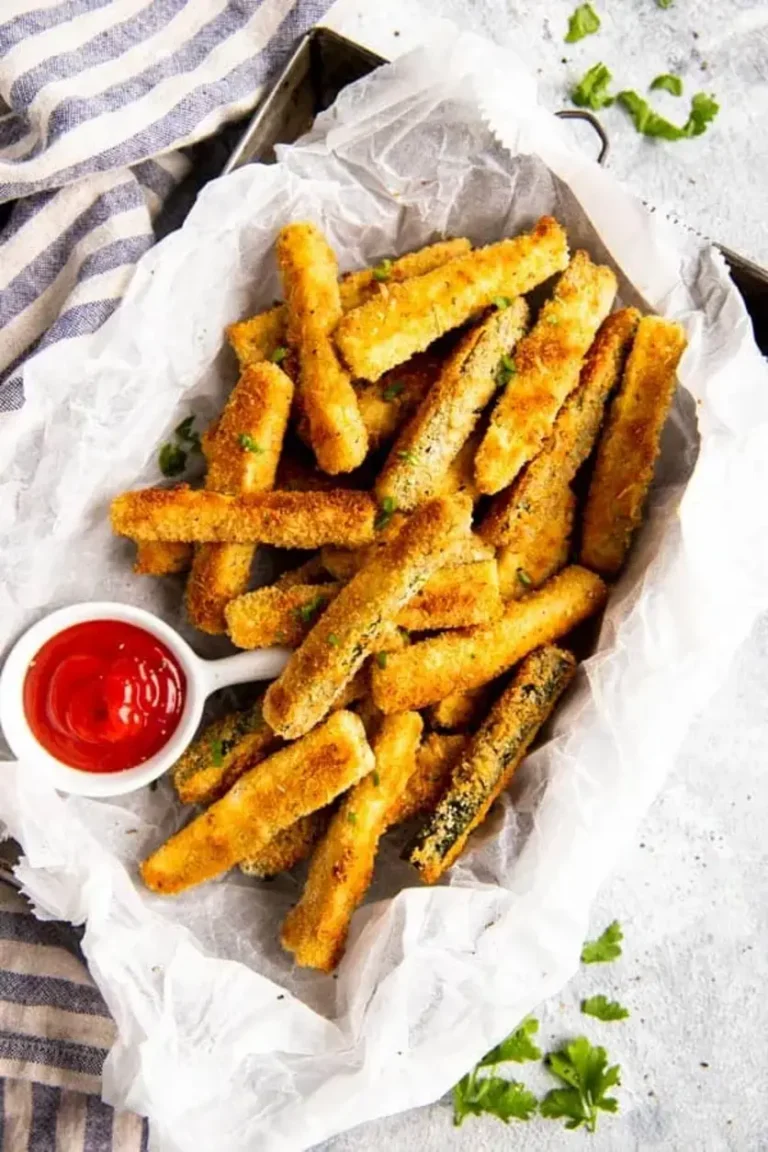 Baked Parmesan Zucchini Fries