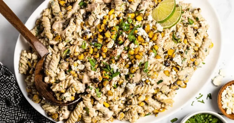Creamy Street Corn Pasta Salad