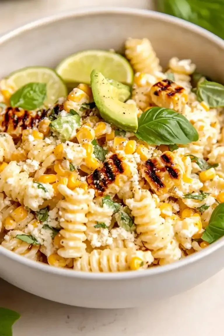 Healthy Street Corn Pasta Salad