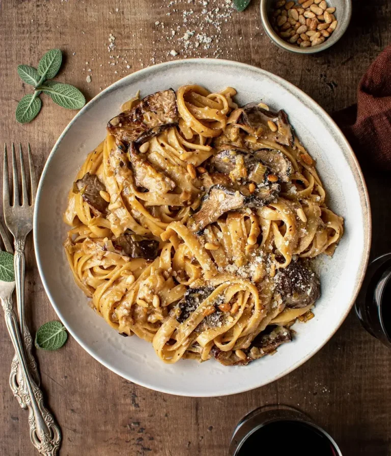 Caramelized Leek and Mushroom Gruyere Pasta – Cherry on my Sundae