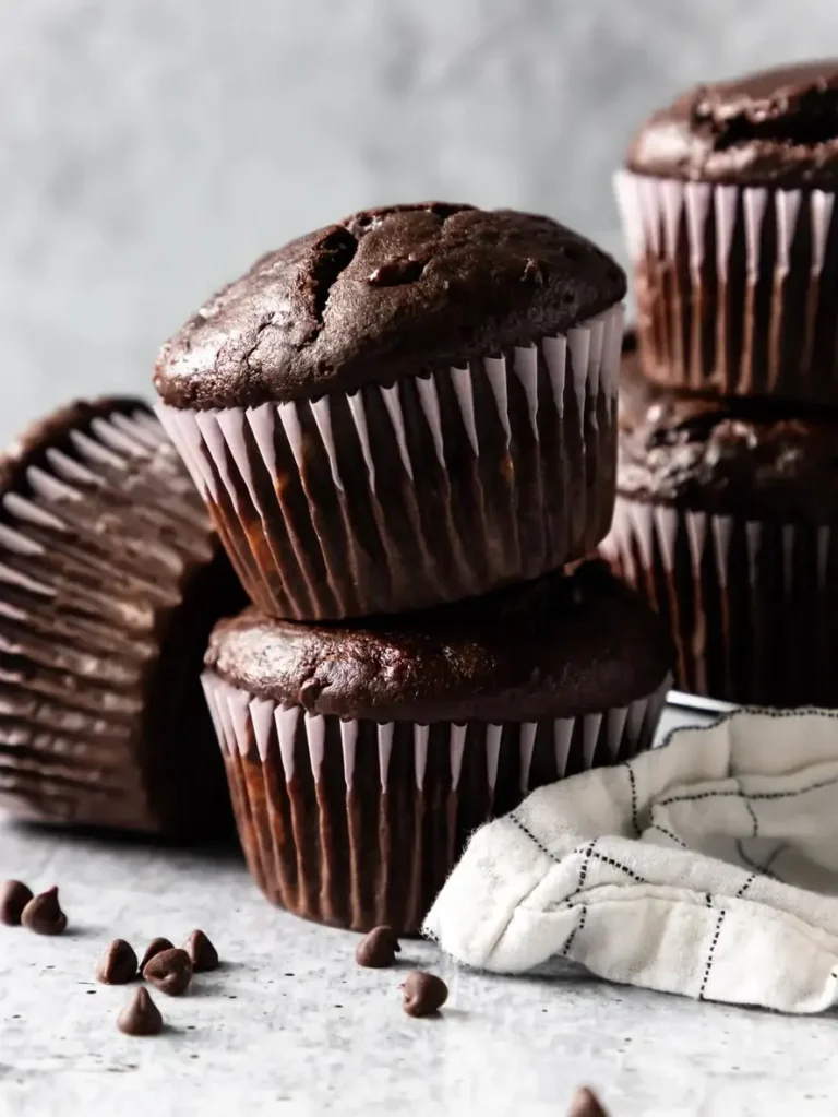 Easy Chocolate Banana Muffins