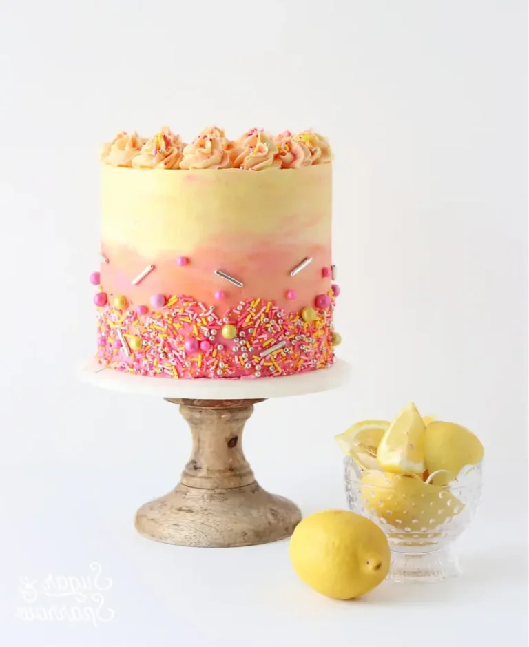 Summery Strawberry Lemonade Cake Recipe – Sugar & Sparrow