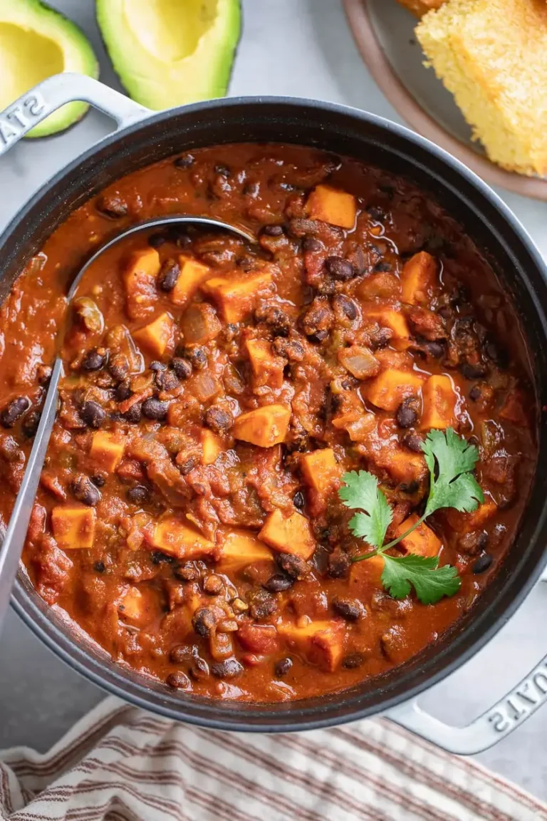 Sweet Potato Black Bean Chili (Easy + Vegan) – The Simple Veganista