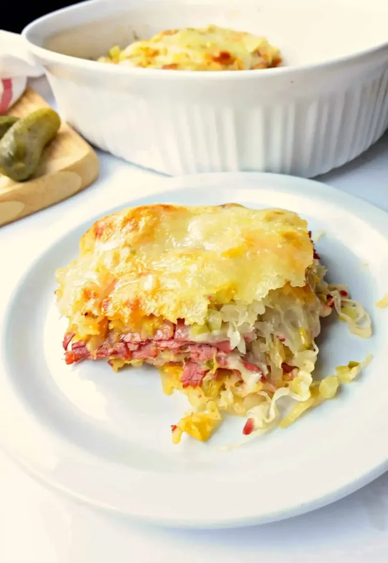 Keto Reuben Casserole