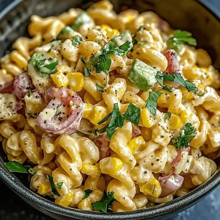 Tasty Mexican Street Corn Pasta Salad