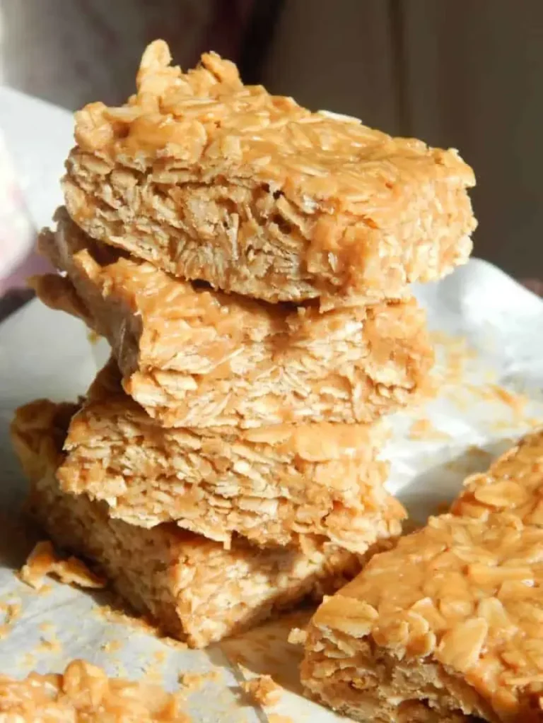 No-Bake Peanut Butter Oatmeal Bars