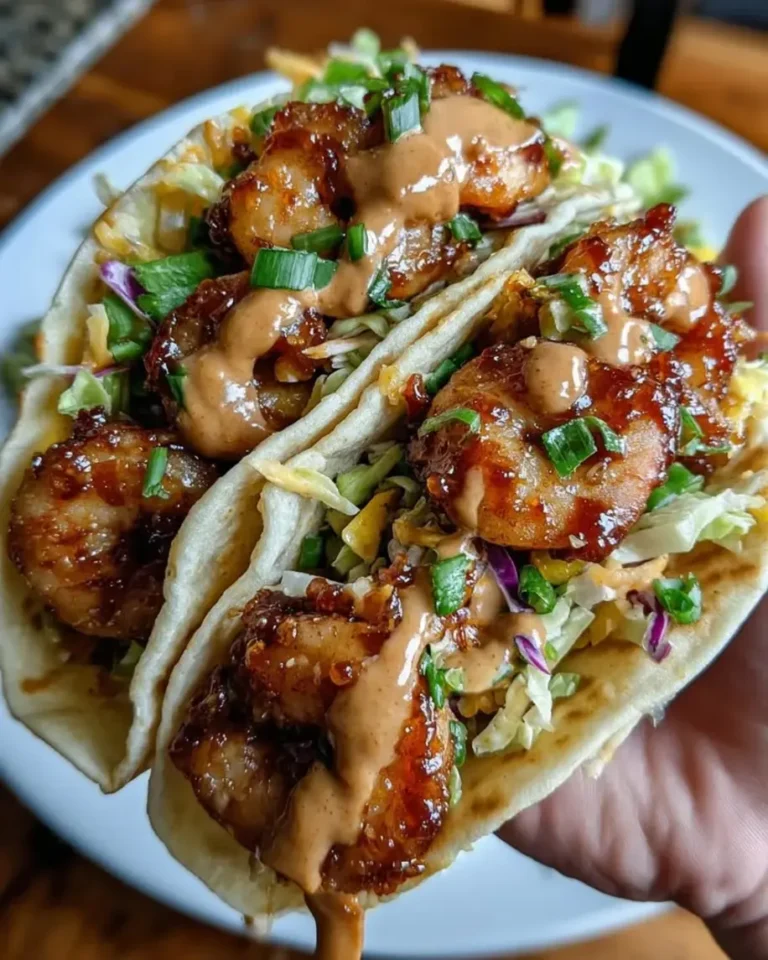 Honey Chili Crisp Shrimp Tacos in 25 Minutes