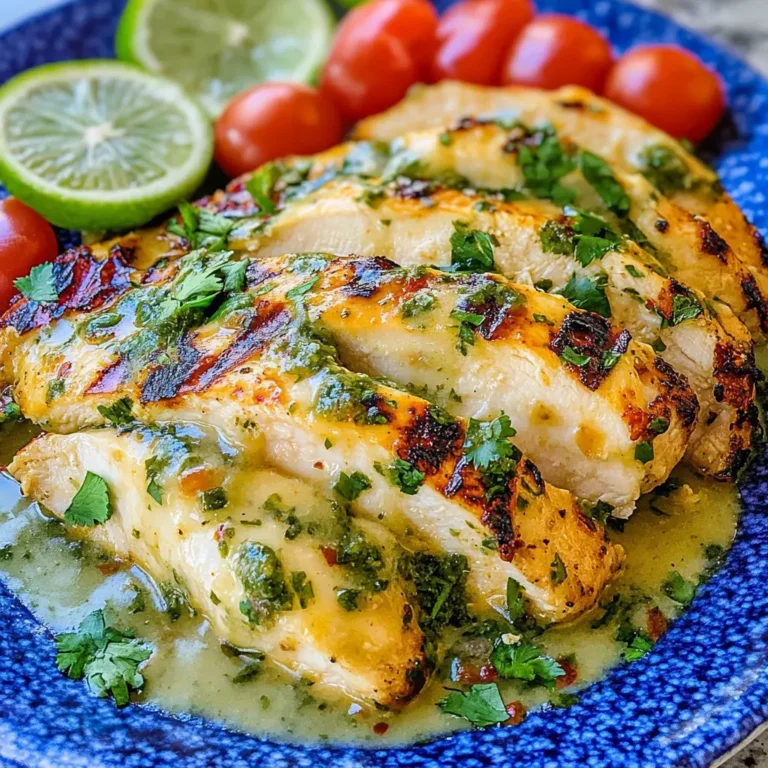 Grilled Salsa Verde Pepper Jack Chicken