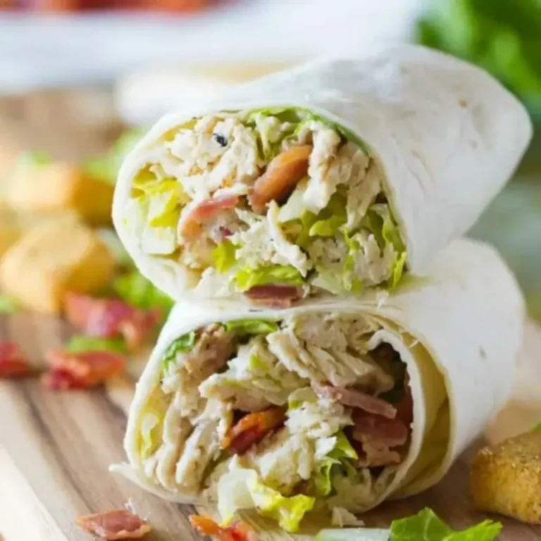 Chicken Caesar Wraps