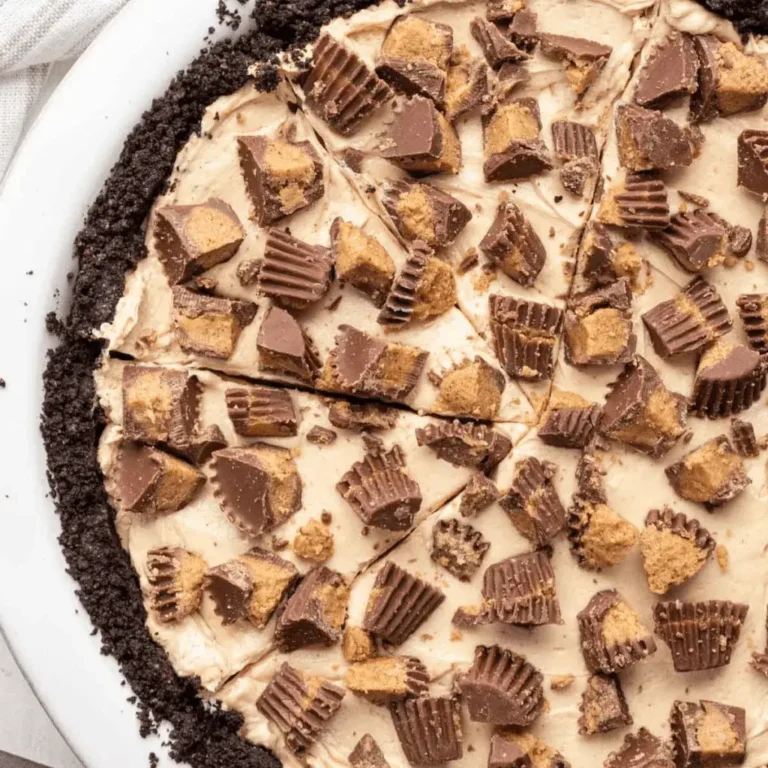 6-Ingredient Peanut Butter Pie with Easy Oreo Crust