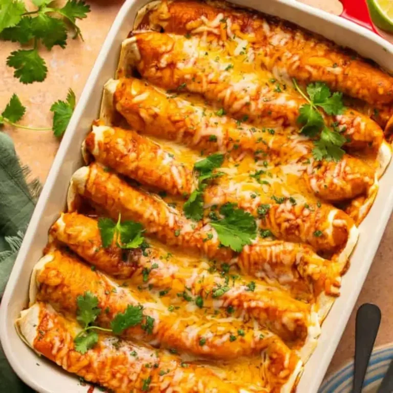 High Protein Chicken Enchiladas (30-minute)