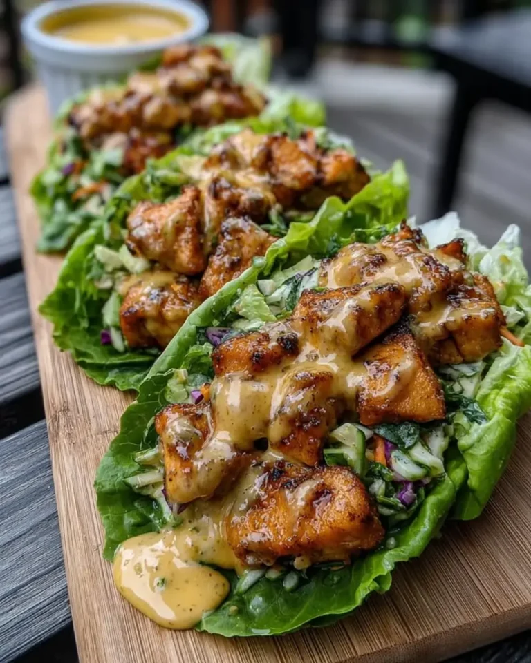 Sticky Sheet Pan Miso-Glazed Salmon and Kimchi Slaw Cups