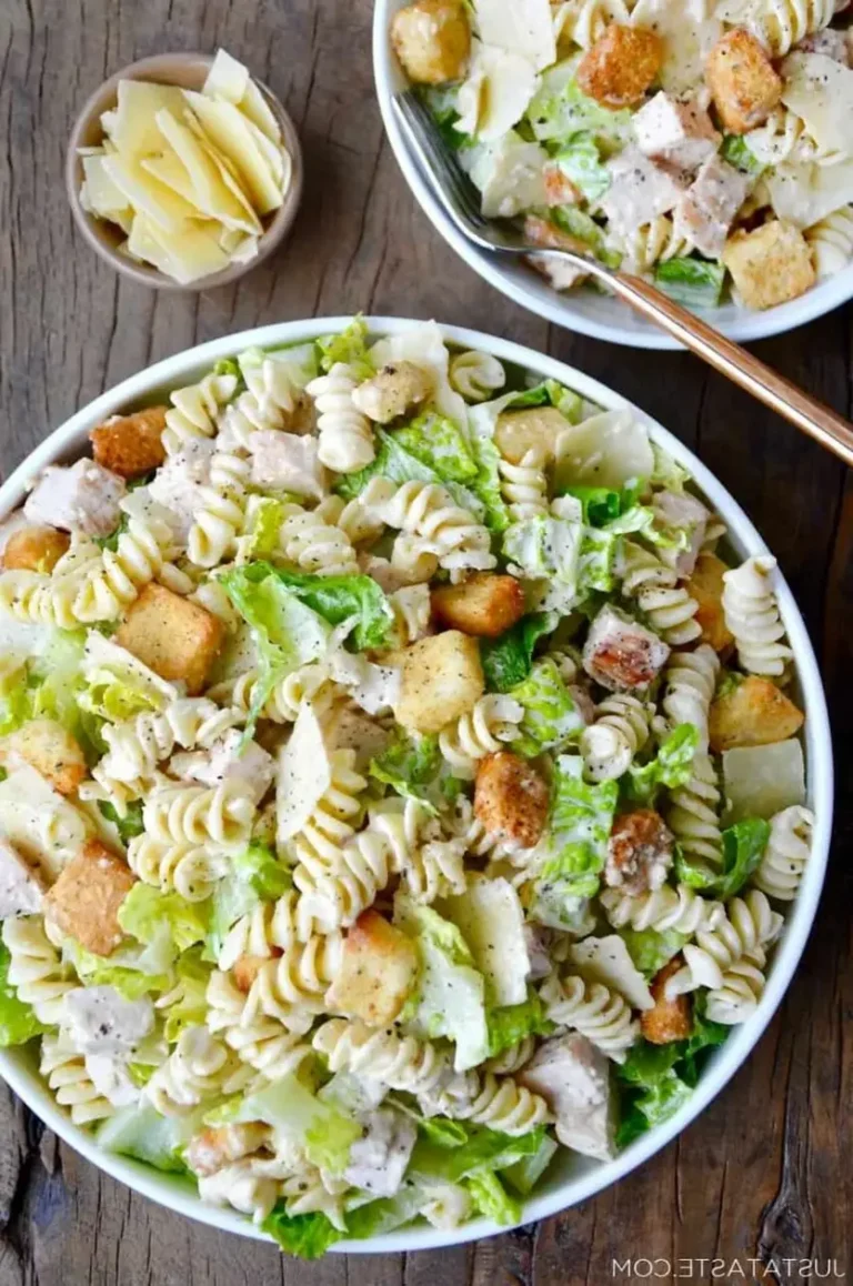 Chicken Caesar Pasta Salad