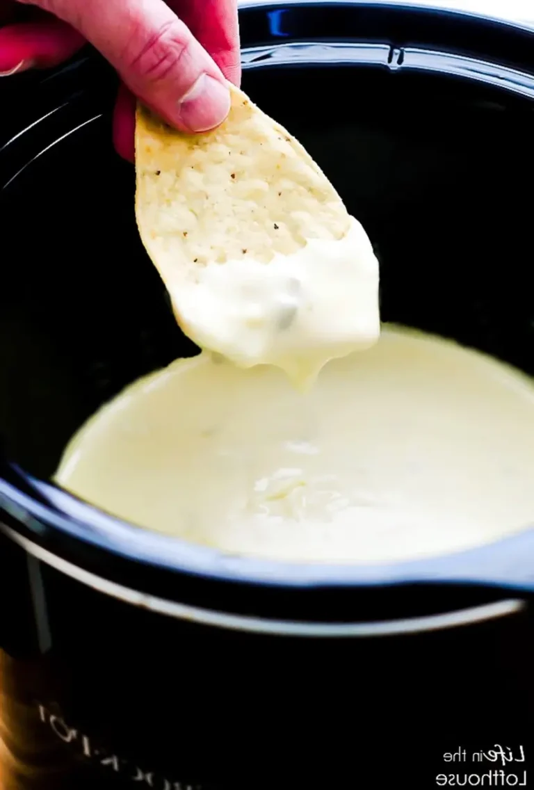 Crock Pot Queso Blanco Dip
